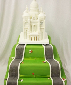 Sacre Coeur - Tortenaufsatz