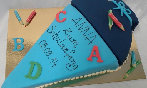 Anna - Torte für den Schulanfang