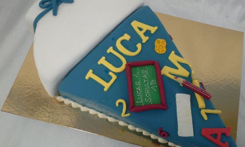 Torte für den Schulanfang